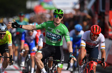 Sam Bennett claims back-to-back stage wins at the Vuelta a Espana