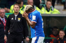 Rangers leave Alfredo Morelos out of squad for crunch Champions League tie