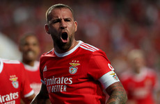 Former Man City star on target as Benfica progress in Champions League