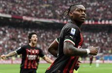 Leao claims derby honours for leaders Milan, Napoli retake top spot