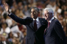 US 2012: Clinton backs Barack Obama