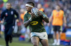 Springbok Jantjies and team dietician sent home over 'personal reports'