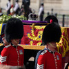 Crowds gather in London as queen's coffin to go on display