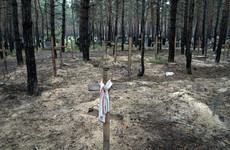 EU calls for war crimes tribunal over mass graves found in Ukraine
