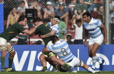 South Africa beat Argentina to top Rugby Championship