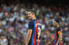 Robert Lewandowski continues remarkable form at Barcelona