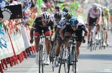 Vuelta á Espana: Bennati trumps Swift at the last