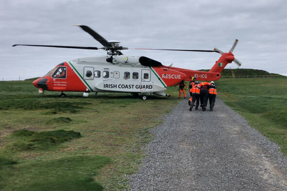 Rescue operation ongoing as man trapped in Mayo sea cave overnight - Vimarsana News