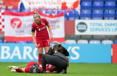 Ireland striker Kiernan sweats on scan results after injury playing for Liverpool