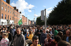 Thousands march across Dublin in cost of living protest