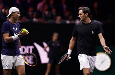 Federer bids emotional farewell to tennis in doubles match with Nadal today
