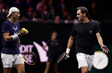Federer bids emotional farewell to tennis in doubles match with Nadal today