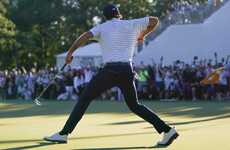 Max Homa sinks 11-foot putt to grab record-tying 8-2 lead for USA at Presidents Cup