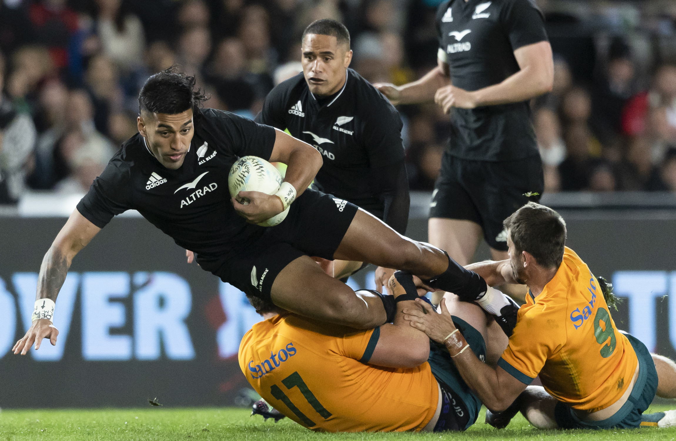 All Blacks Thrash Australia To Close In On Rugby Championship Title