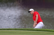 Hoejgaard puts four balls into the water but recovers to lead French Open
