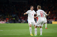 Wales relegated as sumptuous Lewandowski assist tees up Poland win