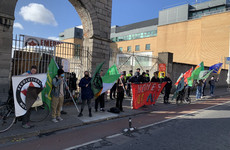 Parkgate House: Homeless activists protest after gardaí remove people from vacant property