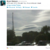 Tweet Sweeper: Bryan Dobson meets a UFO, maybe