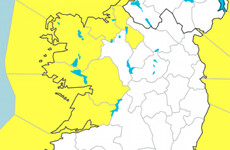 Wind and rain warning issued for six western counties