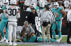 Dolphins quarterback suffers concussion in Cincinnati loss days after head injury check