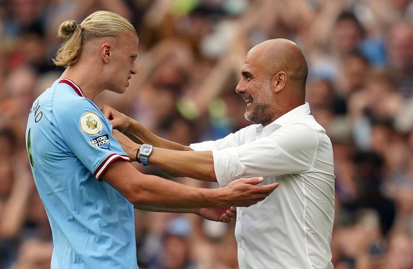 Guardiola reveals physio secret to Haaland's City success · The42