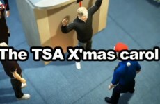 Video: beware the perils of passing through airport security this Christmas