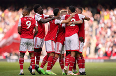 Arsenal sink 10-man Spurs to prove title credentials