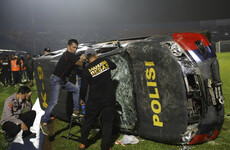 Nine police officers suspended over Indonesia stadium disaster which killed at least 125 people