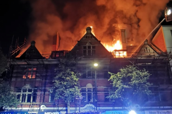 Man arrested on suspicion of arson after fire at building in Belfast's Cathedral Quarter - Vimarsana News