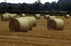 M1 closed as lorry-load of hay catches fire