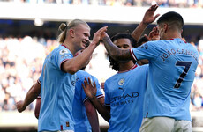 Bazunu can't stop rampant Man City as Haaland hits 20 for the season