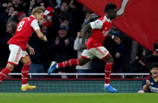 Bukayo Saka sends Arsenal back to summit after thrilling win over Liverpool