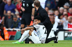Liverpool’s Luis Diaz ruled out until after World Cup with knee injury