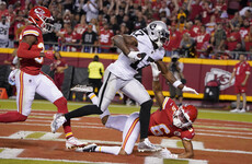 Raiders star receiver Adams charged for shoving photographer