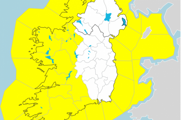 Yellow wind and rain warning to come into effect this afternoon and evening - Vimarsana News