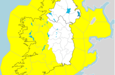 Yellow wind and rain warning to come into effect this afternoon and evening