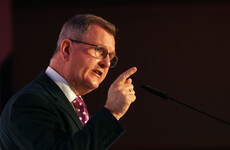 DUP leader says debris of protocol must be cleared for Stormont to return