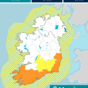 Status Orange rain warning in place for five counties from tonight