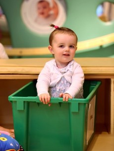 Cute Baby in a Box of the Day