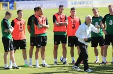 In pictures: Trap puts squad through their paces in London