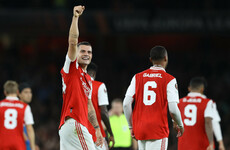 Granit Xhaka's goal sees Arsenal qualify for knockout stages of Europa League