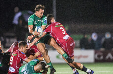 Two-try Hansen inspires Connacht as they secure bonus point win over Scarlets