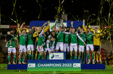 Cork City lift First Division title at packed Turner's Cross after win over Bray