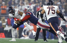 Bears thump Patriots for first road win of season