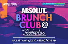 Enjoy a Bank Holiday brunch with Absolut Vodka