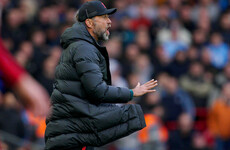 Liverpool boss Jurgen Klopp escapes touchline ban for Manchester City red card