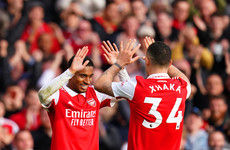 Five-star Arsenal return to Premier League summit