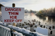 Snow drifts over north and northwest of Ireland