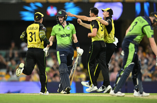 Australia beat Ireland by 42 runs in T20 World Cup · The 42