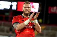 Munster not expecting RG Snyman to return to action until next year
